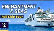 Royal Caribbean Enchantment of the Seas Full Tour & Review 2024 (Oldest Cruise Ship Class)