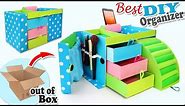 DIY ADORABLE ORGANIZER BOX USEFUL EVER // 32 Compartment for Keeping Everything