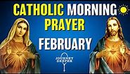 Catholic Morning Prayer FEBRUARY 2024 | Catholic Prayers For Everyday