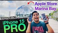 BELI & UNBOXING iPhone 15 Pro di Apple Store Marina Bay Sands Singapura
