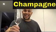 How To Hold A Champagne Glass Properly-Full Tutorial