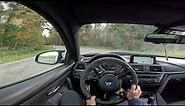 SAN MARINO BLUE BMW M4 CS - POV Drive