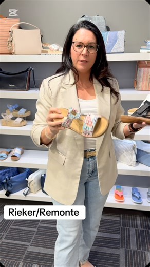 Pas toujours facile de présenter 100 modèles de Rieker/Remonte en 3 minutes alors Emilie t’en présente quelques-uns! Bon week-end 🌸☀️ #rieker #remonte | Chaussures Langlois & FILS