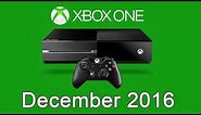 XBOX ONE Free Games - December 2016