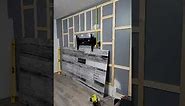 DIY TV Accent Wall Design