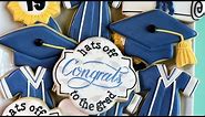 Graduation Cookie Tutorial - FOUR designs!