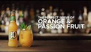 J2O Orange & Passion Fruit: Served with extra passion