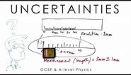 Uncertainties - Physics A-level & GCSE