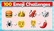 Ultimate Emoji Quiz | 100 Emoji Challenges 🤩