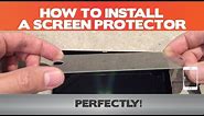 How to install ANY screen protector PERFECTLY - 10 steps ( plus 3 Pro-Tips)