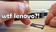 How to install internal 4G modem in a lenovo #ThinkPad laptop (X390)