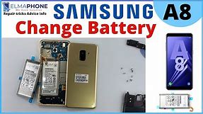 Replacement batterry samsung A8/Samsung A8 battery / how to change battery Samsung A8