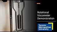 Rotational Viscometer: Measurement of Dynamic Viscosity