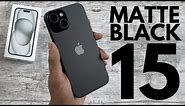 iPhone 15 Black UNBOXING + SETUP!