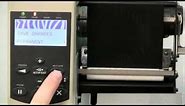 Zebra XI4 Series Printer Manual Calibration