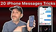 20 Hidden iPhone Messages Features