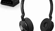 Jabra Engage 65 Wireless Headset, Stereo – Telephone Headset with Industry-Leading Wireless Performance, Advanced Noise-Cancelling Microphone, Call Center Headset with All Day Battery Life,Black