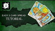 Beginner’s Tarot Spread - Easy 3 Cards