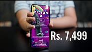 itel Vision 2 unboxing - triple camera, big display, octa core for Rs.7,499