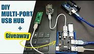 How to Make High Power USB Port Extender | DIY USB HUB