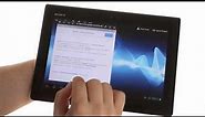 Sony Xperia Tablet S hands-on