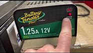 REVIEW: Battery Tender 1.25 AMP
