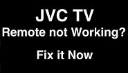 JVC Remote Control not Working - Fix it Now