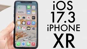 iOS 17.3 On iPhone XR! (Review)