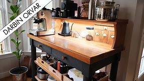 Bespoke Coffee Station (Design & Build Process)