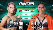 Women’s MMA WAR 😤 Meng Bo vs. Ritu Phogat Was INTENSE