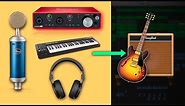 How To Connect Your Recording Gear To GarageBand (GarageBand Tutorial)