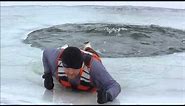 Ice Safety - How To Perform A Self Rescue