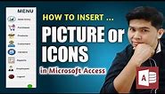 How to Insert Icons or Picture in Command Button of Ms Access | Edcelle John Gulfan