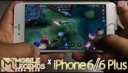 Mobile Legends: Bang Bang Gameplay on iPhone 6 / 6 Plus (1 GB RAM) in 2021? | HandCam !!