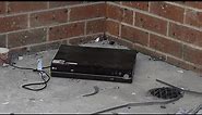 Smashing an LG HT303SU DVD Player