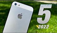 iPhone 5 in 2022! (Does it work?)