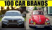 FAMOUS CAR BRANDS - 100 Best Car Brands of the World