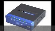 PSUS4 Linksys 1X USB Port & 4X Port 10/100Base-TX Switch 200MBPS (Refurbished)