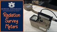 Radiation Survey Meters