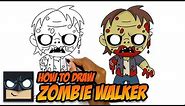 How To Draw Zombie | The Walking Dead