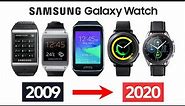 Samsung Galaxy Watch Evolution 2009-2020