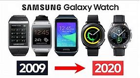 Samsung Galaxy Watch Evolution 2009-2020