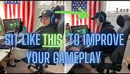 Best FPS Gaming Posture - How To Set Up Your Body, Arms, Keyboard & Mouse | But Honest