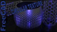 FreeCAD - Circular Textures/Patterns |JOKO ENGINEERING|