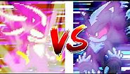 Darkspine Sonic vs Mephiles (Sprite Animation)
