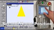 DX200 - How to check second home position (code 0380)