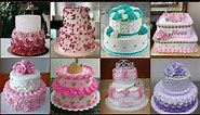 Amazing 2 Tier Cake design ideas || 2 Tier Birthday Cakes / Birthday Cake Decorating ideas