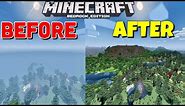 How To Increase Render Distance In Minecraft PE 1.20+ (Android, iOS & Windows 10)