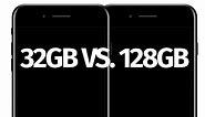 What is the difference between iPhone 7 32gb vs. 128gb - iPhone 7 Plus 32gb vs 128gb