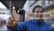 iPhone Dual-Lens With Moment M-Series Lenses